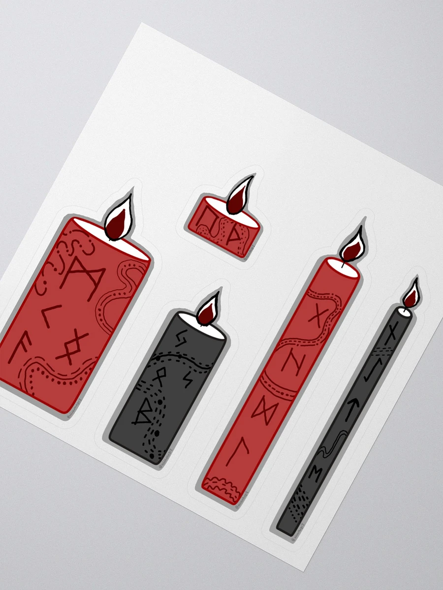 Spooky Candles Sticker Set product image (3)