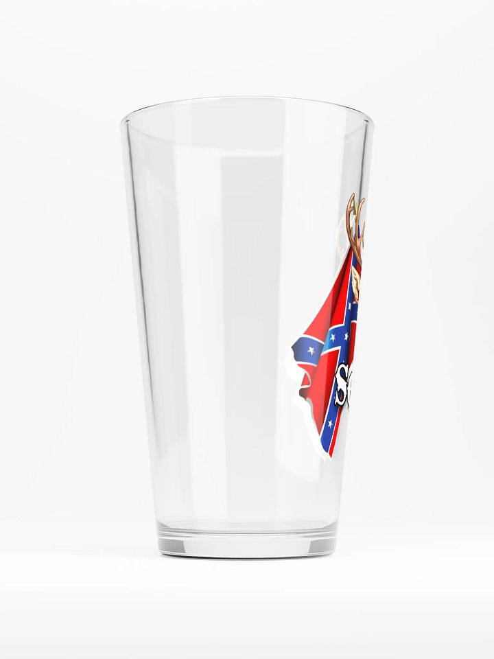 "Scott" Last Name Rebel Redneck Deer - Shaker Pint Glass product image (2)