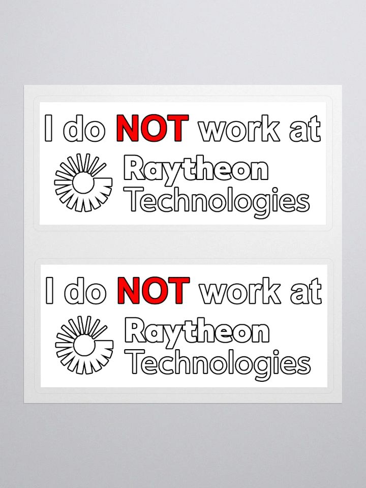 Defense Contractor Stickers product image (1)
