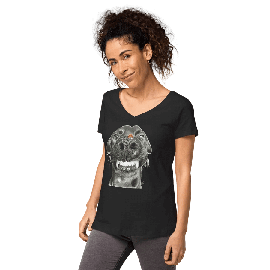Doggo V-Neck Shirt product image (4)