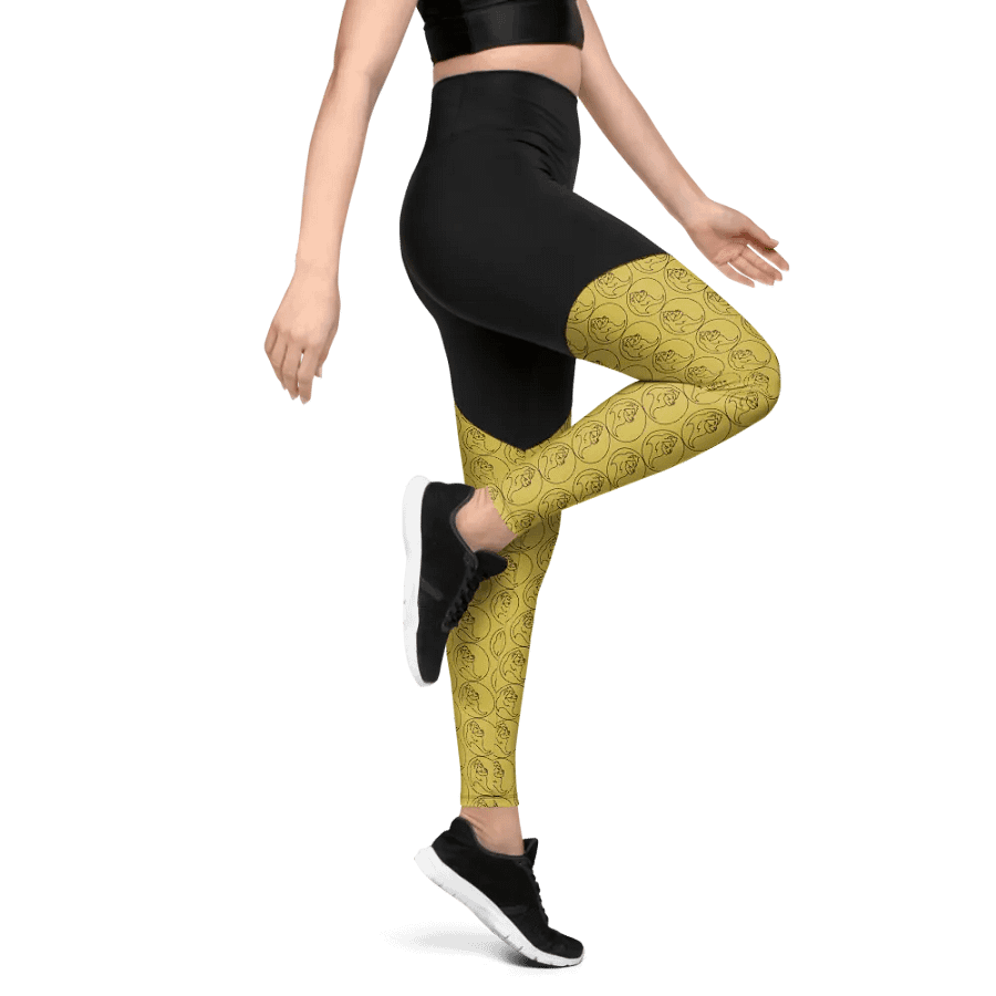 Vibrant Circle Leo Sports Leggings product image (10)