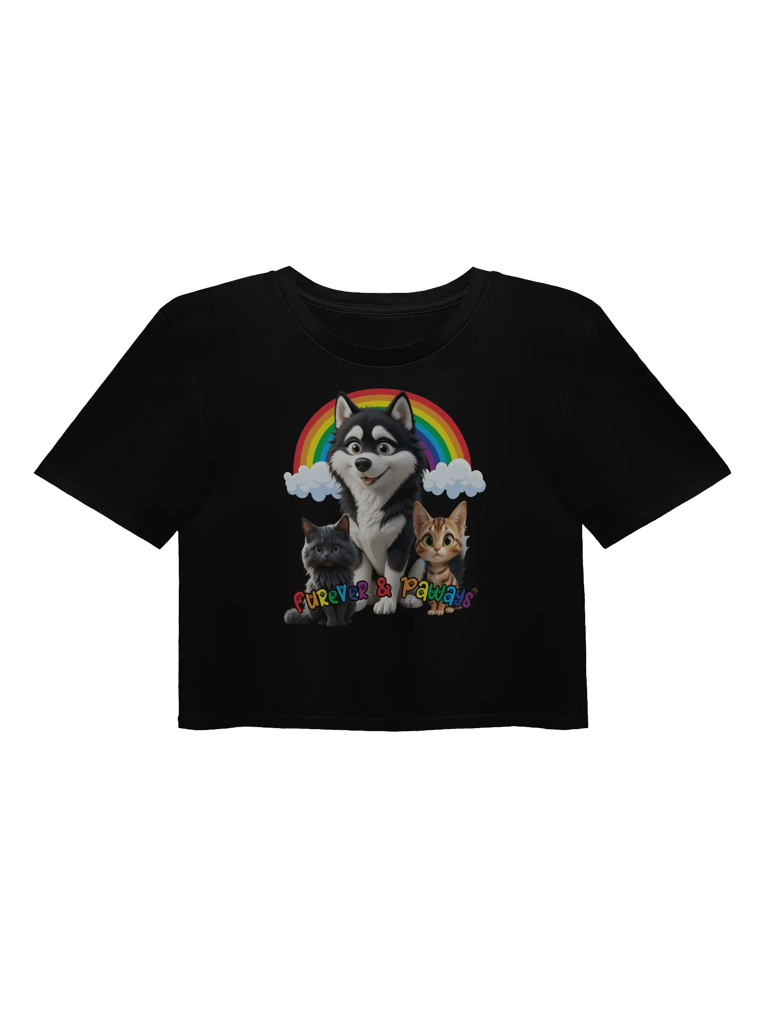 Furever & Paways Women's Premium Crop Top product image (1)