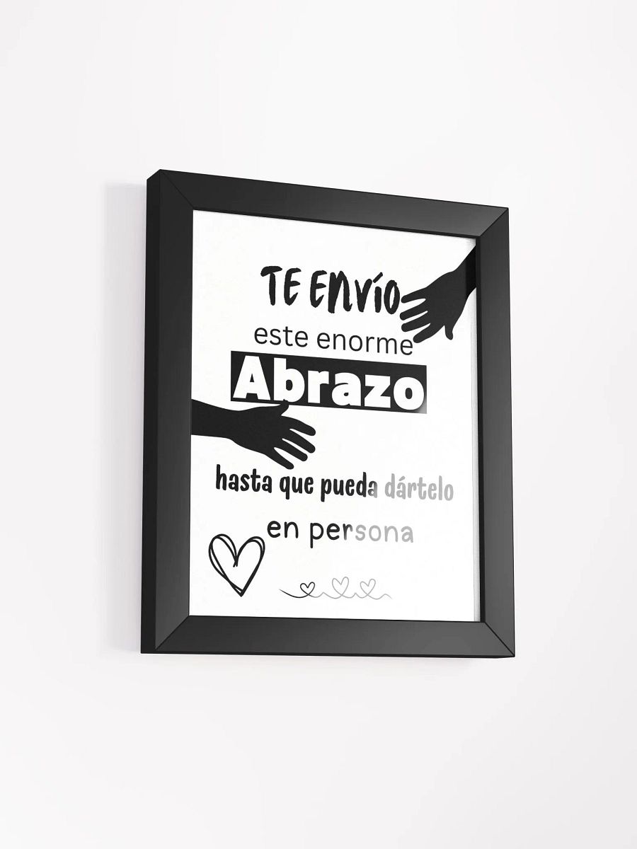 Te envio este abrazo a distancia Wallart product image (2)