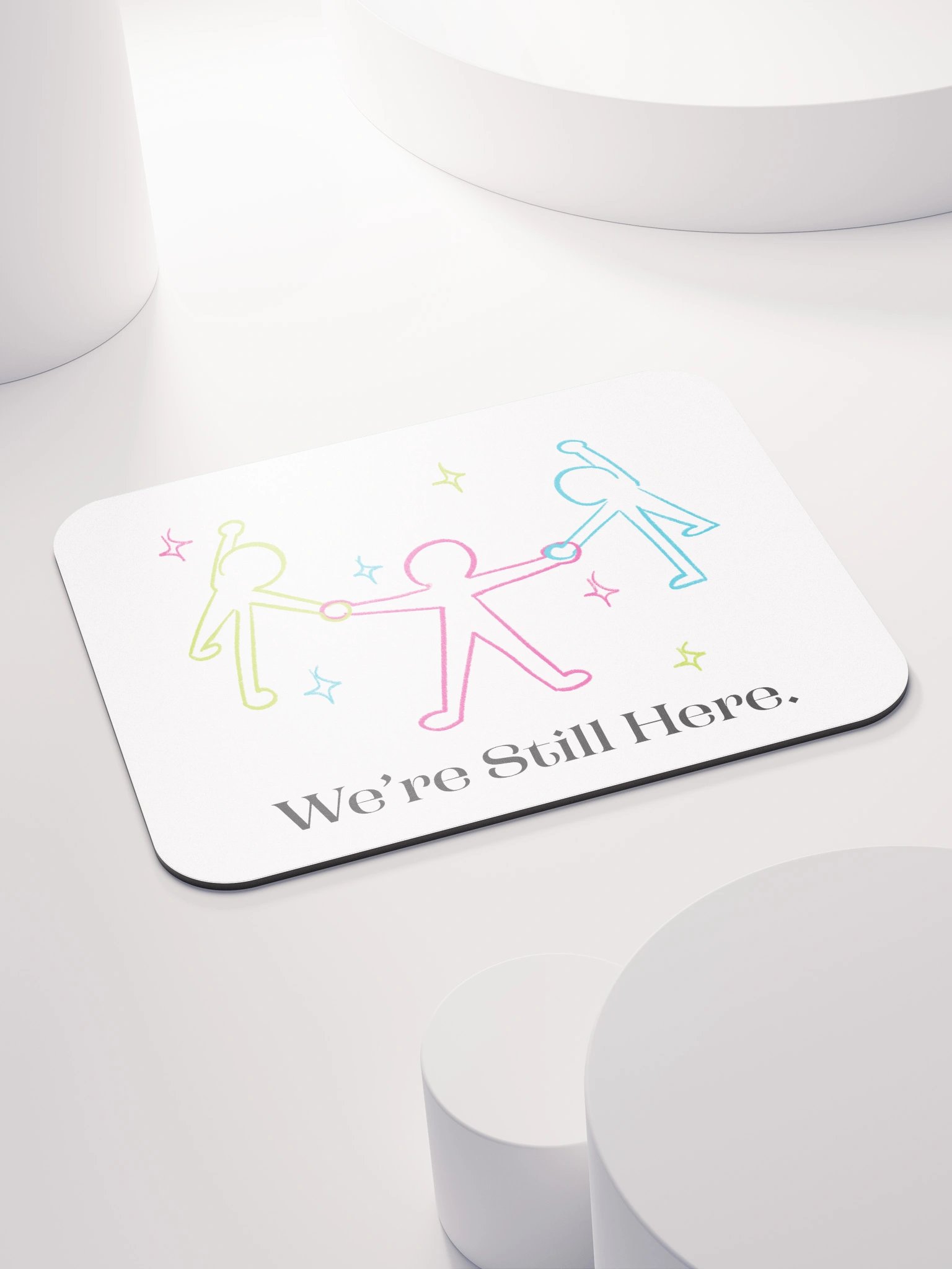 Still Here Mousepad product image (4)