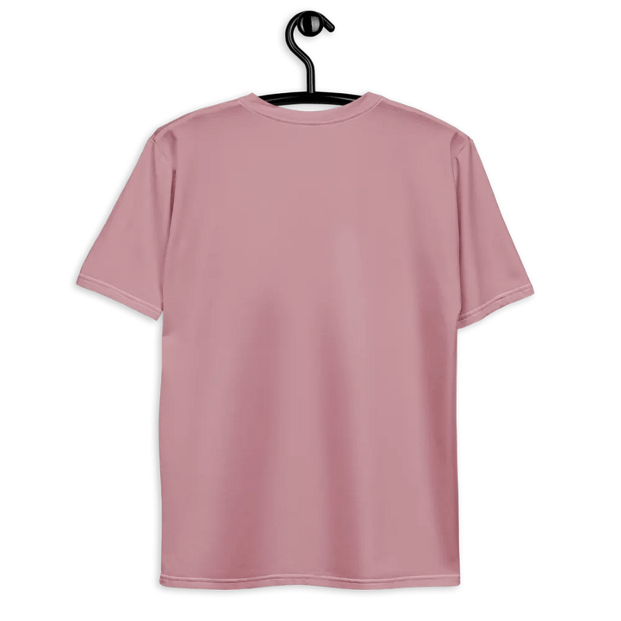 Plain Dusty Pink Soft Summer Men's Crewneck Polyester Heavyweight Premium T-Shirt by Treasure Pie product image (9)