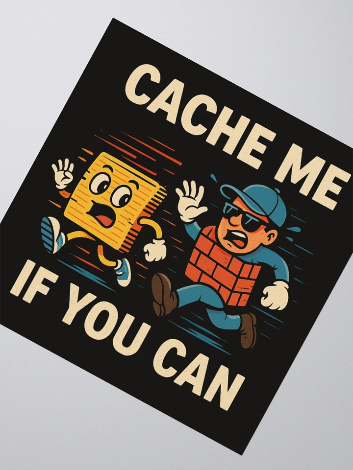 CACHE ME IF YOU CAN - Sticker product image (2)