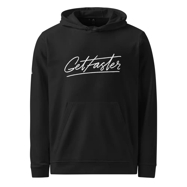 Get Faster White Adidas Hoodie product image (1)