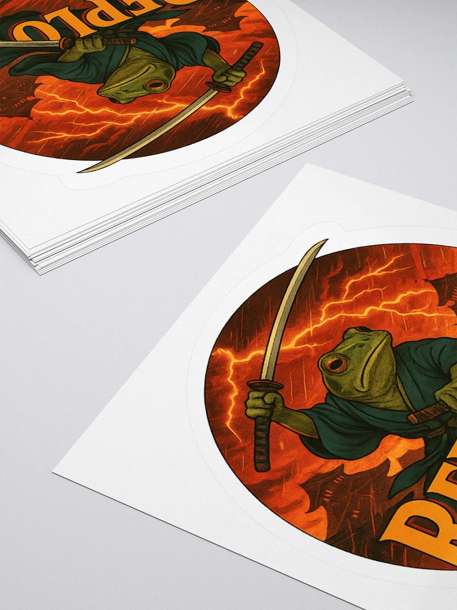 Replo Thunderblade Frog Sticker product image (12)