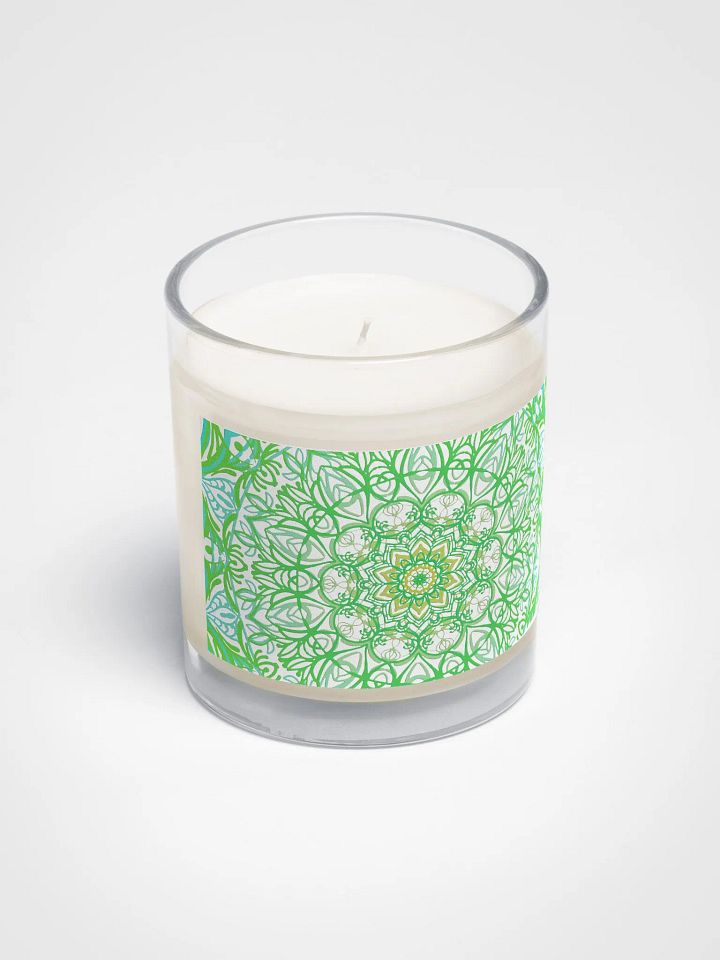 Mandala Bliss Soy Wax Candle product image (2)