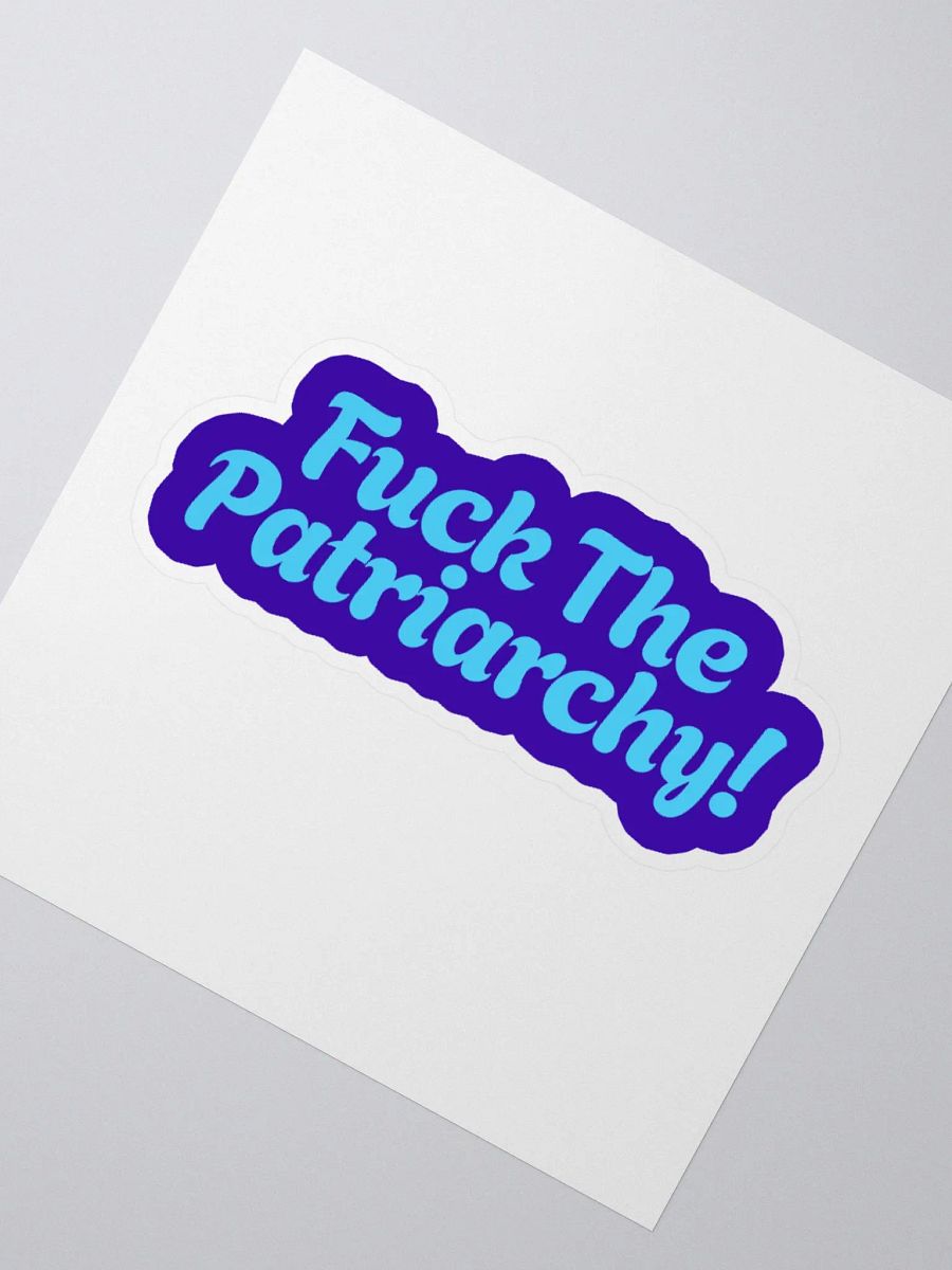 "Fuck The Patriarchy" Kiss Cut Stickers product image (2)