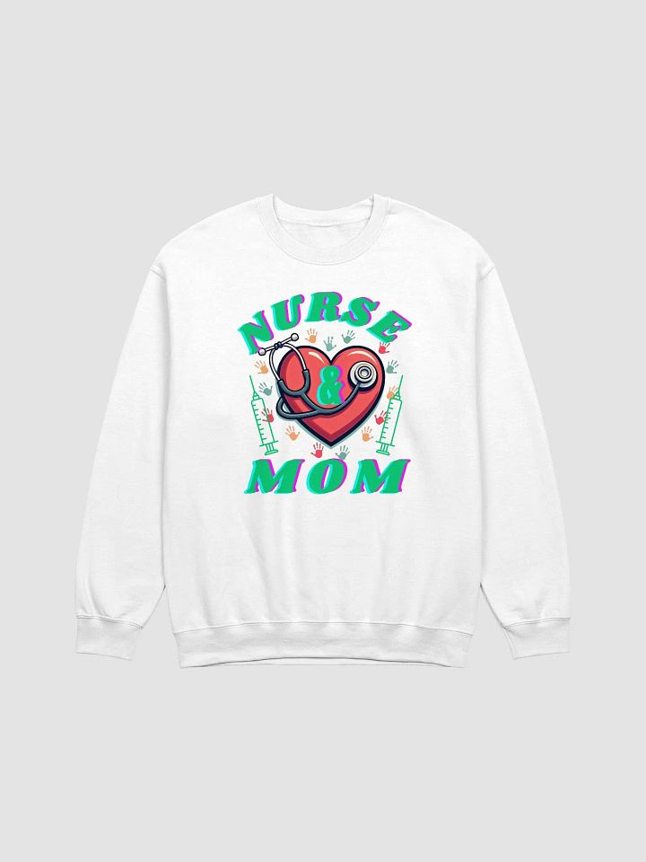 Heartfelt Nurse & Mom Crewneck Sweatshirt product image (6)