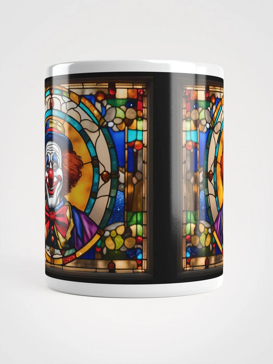 #001 Rusty Stitches Clown Stained Glass Mug product image (13)