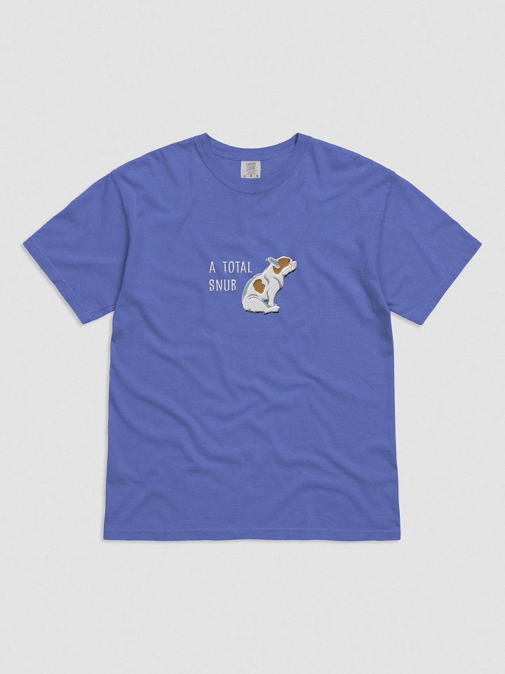 A Total Snub T-Shirt(Embroidered) of a French Bulldog(Pied Brown) product image (41)