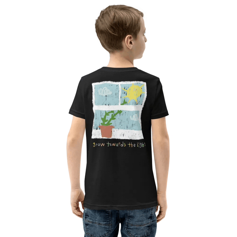 grow towards the light youth tee :) product image (5)