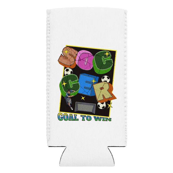 Goal To Win Soccer Dynamic Vibes Can Cooler product image (2)