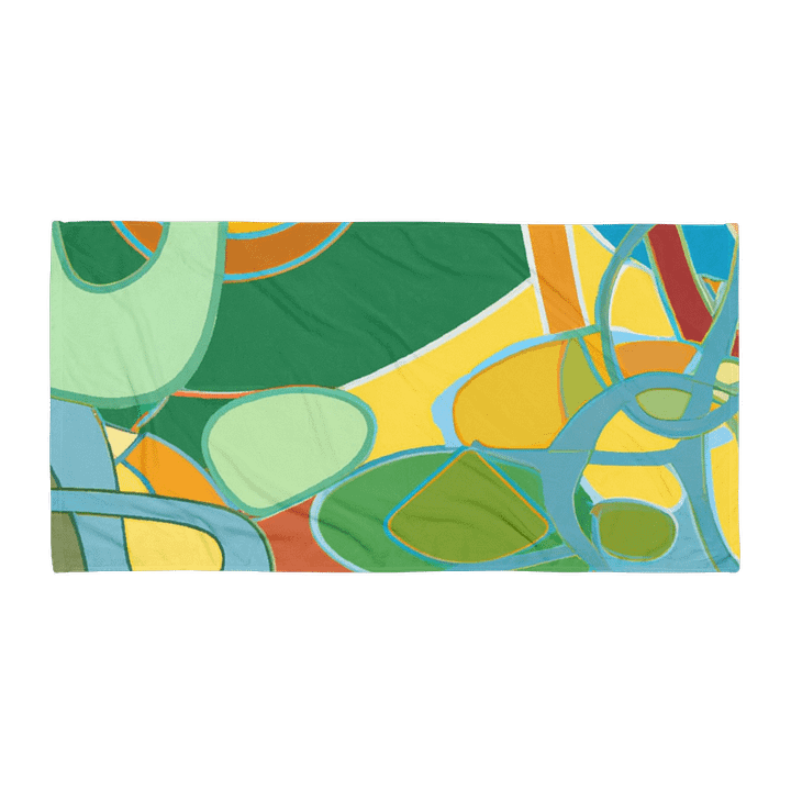 Vibrant Oasis Sublimated Towel product image (1)