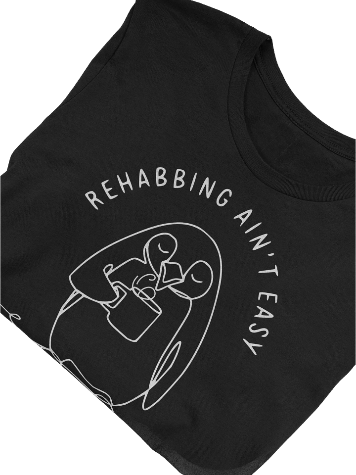 Funny penguin rescue tee, wildlife rehabber gift, rehabbing ain’t easy, animal carer gift, penguin lover tee, cute animal rescue, wildlife rehabber shirt, funny wildlife carer appreciation tshirt product image (2)