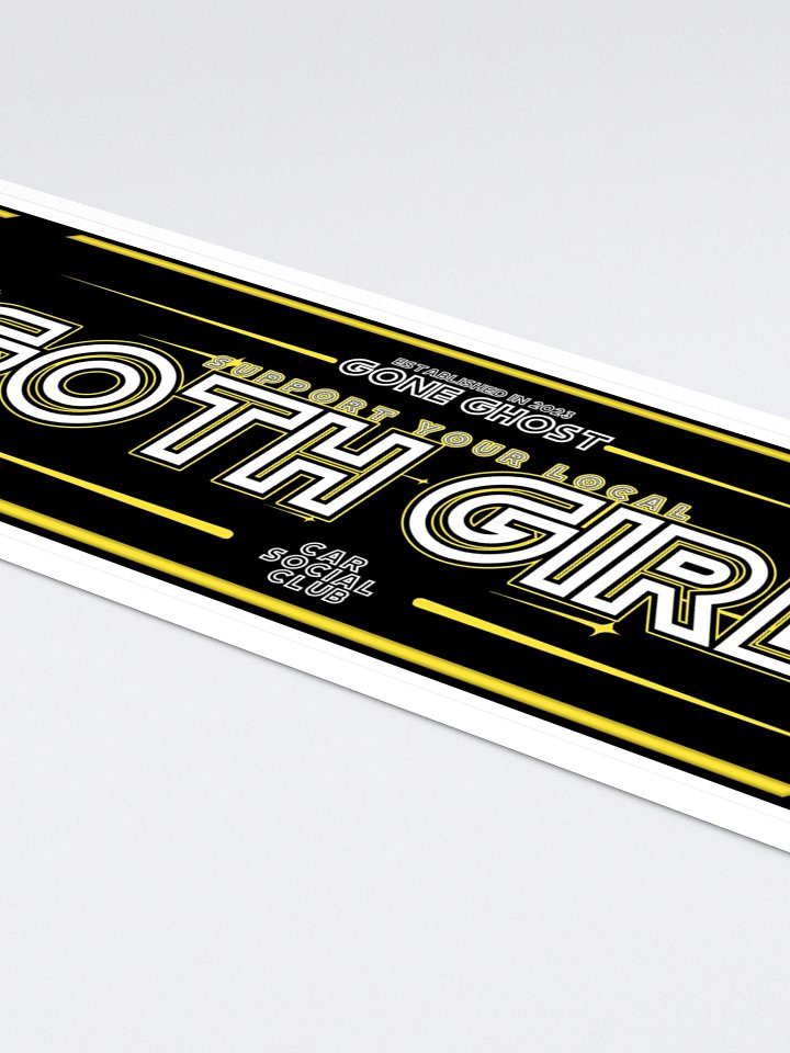 GoneGhost Goth Girls Sticker product image (2)