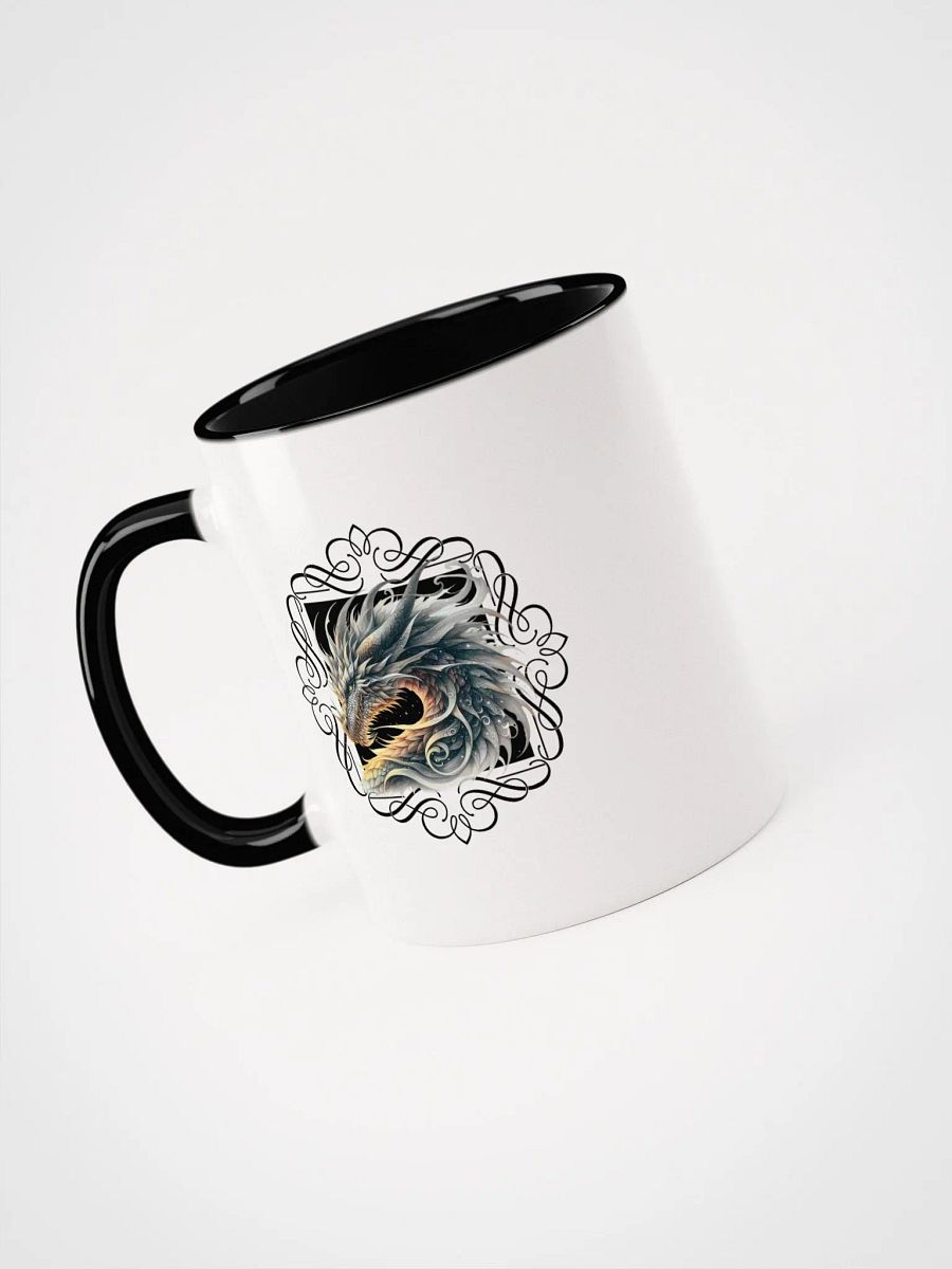 Silver and Gold Dragon Two Tone Mug product image (6)