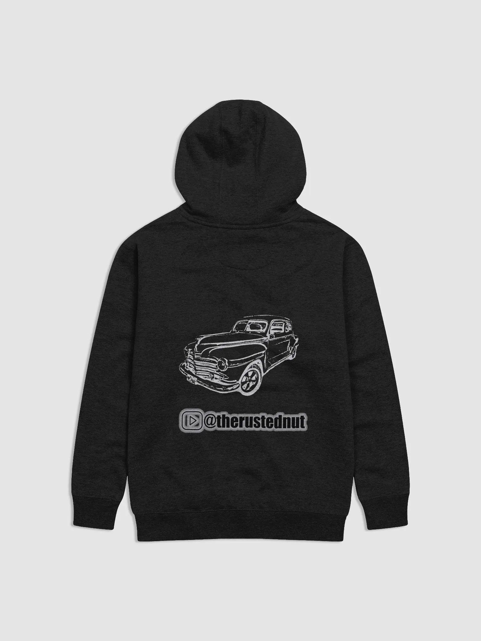 The Rusted Nut Dark Plymouth Hoodie product image (2)