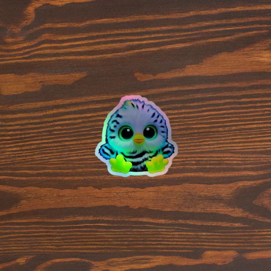 Sparkling Chick Holographic Sticker Sheet product image (5)