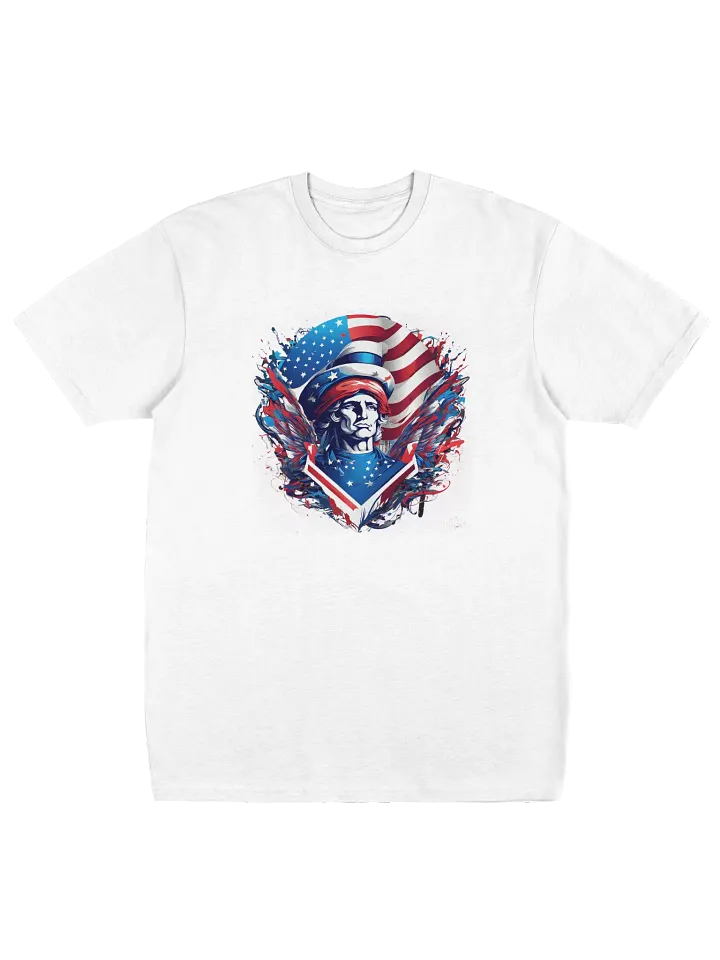 Patriotic Pride Tee, Bold Men's USA Shirt, Perfect American Gift product image (2)