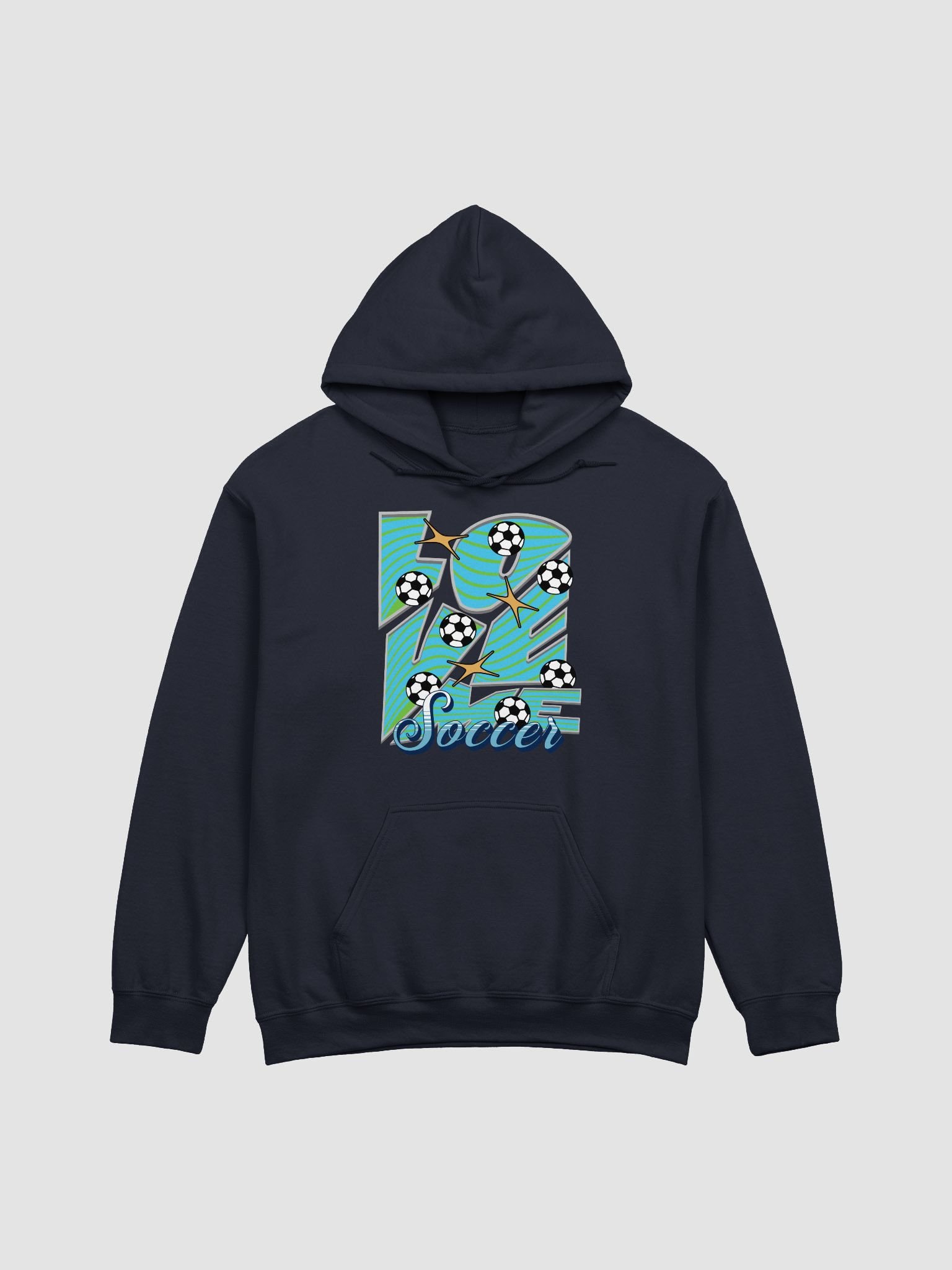 Love Me Soccer Classic Hoodie product image (1)