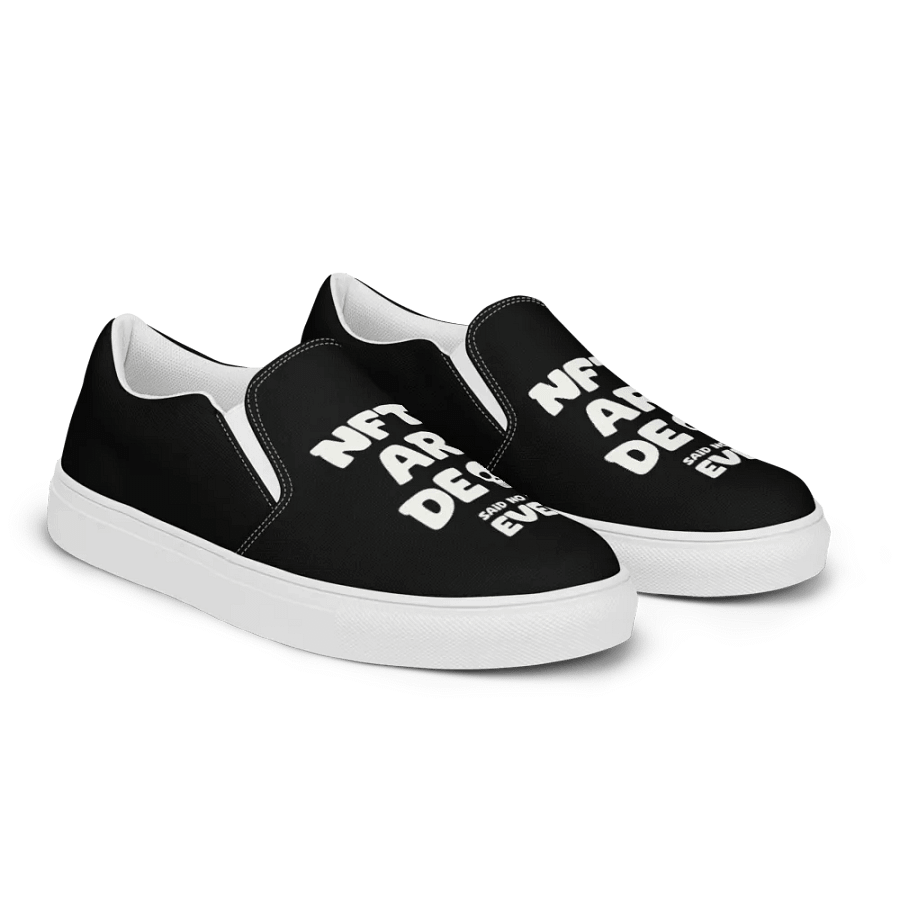 NFTS ARE DEAD SAID NO ONE EVER SLIP-ONS product image (10)