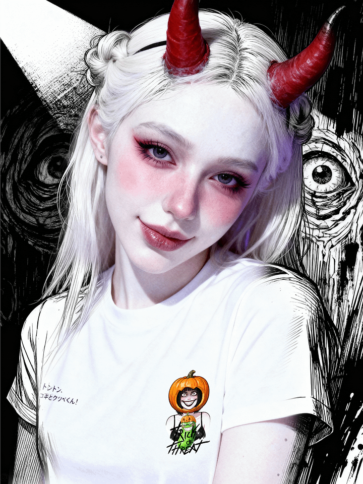 TIREDBOYSCLUB™ / TRICK OR THREAT TEE CLEAR product image (1)