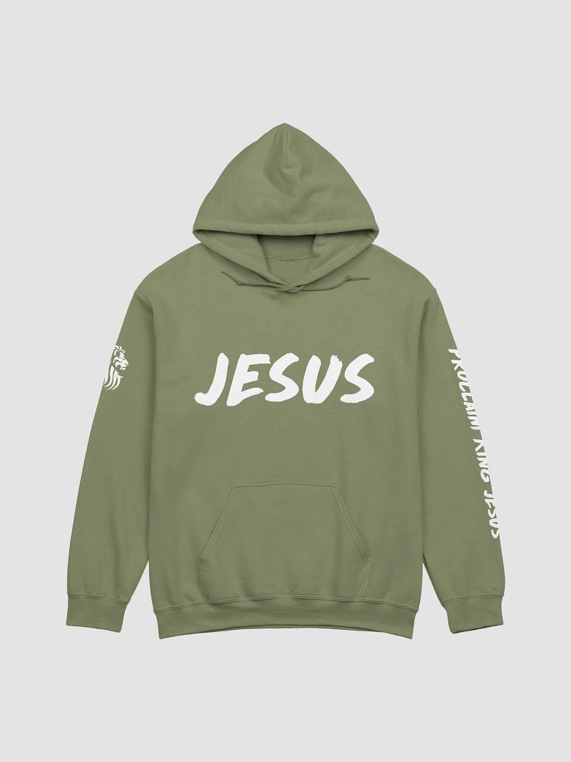 Jesus Hoodie (Military Green)