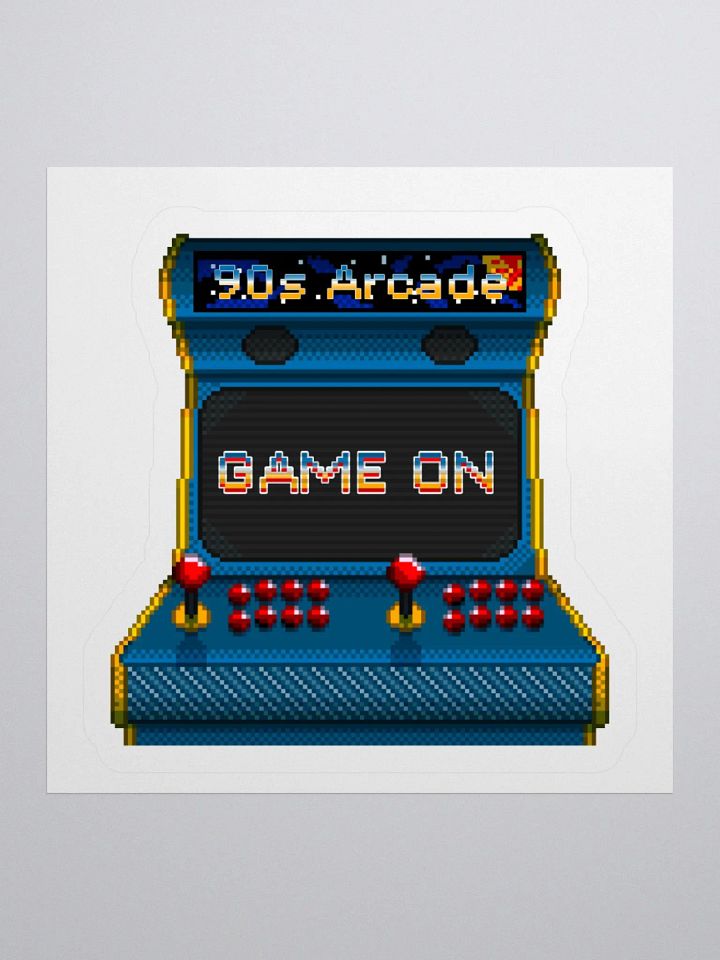 Arcade Machine Pixel Sticker product image (1)