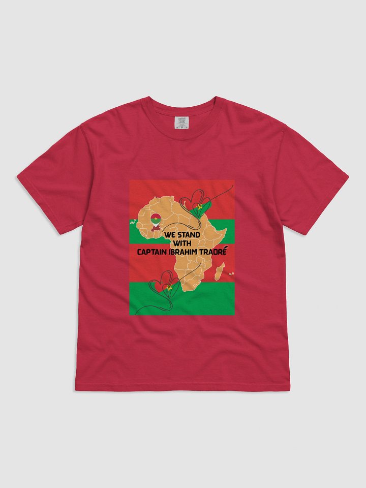 Solidarity With Captain Ibrahim Traoré Men's T-Shirt product image (11)