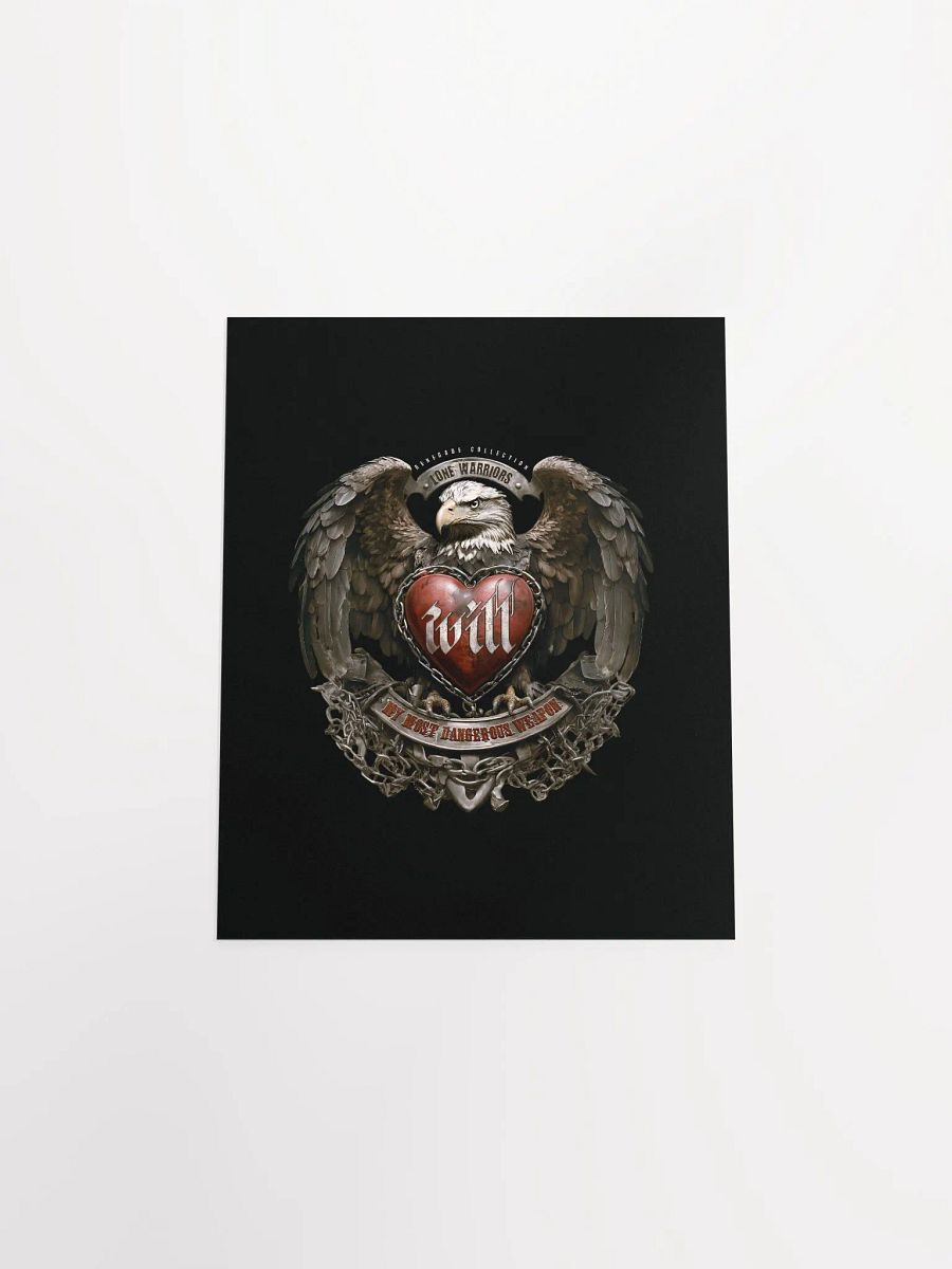 WILL, My most dangerous weapon ( Matte Paper Poster ) product image (26)