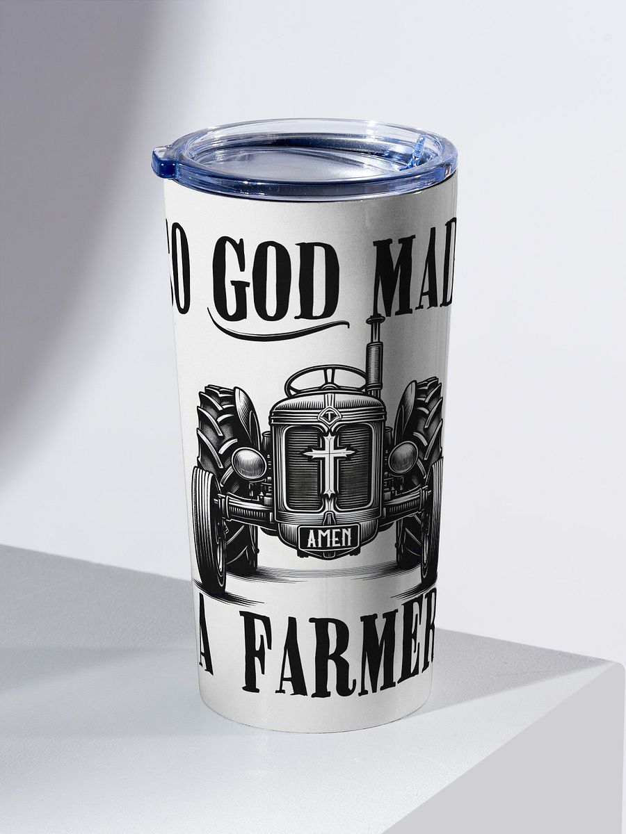 So God Made a Farmer Tumbler product image (2)