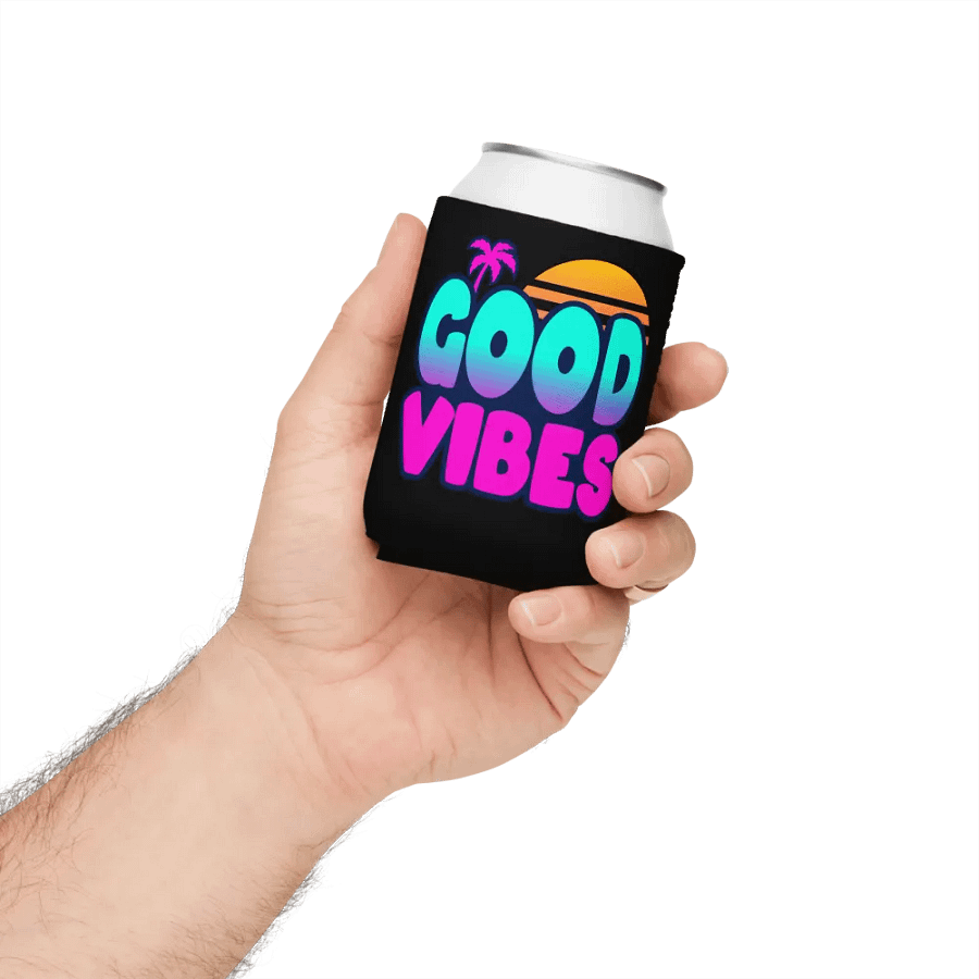 GOOD VIBES DRINK KOOZIE product image (5)