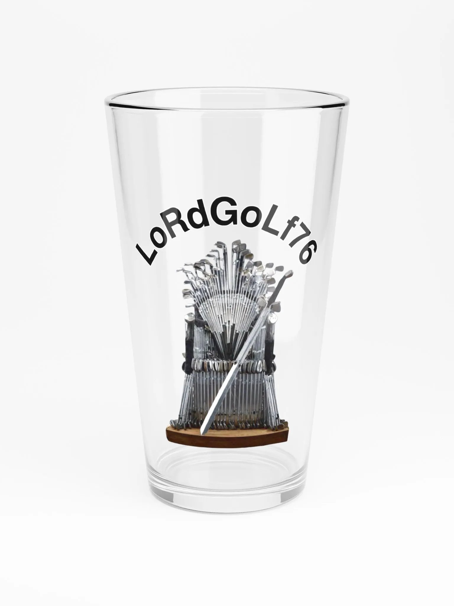 LoRdGoLf76 - Pint Glass product image (3)