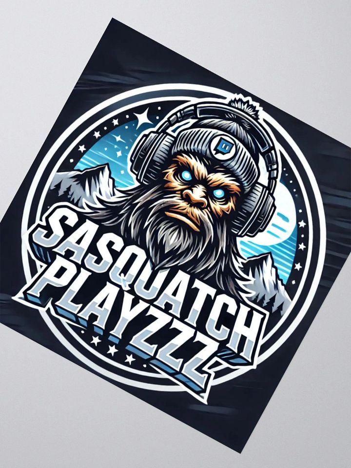 Sasquatch Playzzz Offical Logo Sticker product image (2)