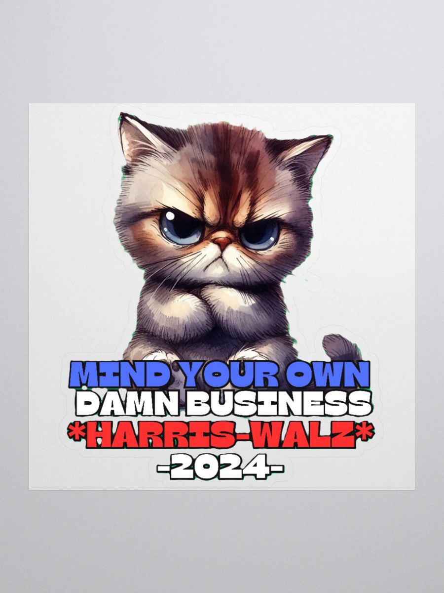 HARRIS-WALZ 2024 MIND YOUR OWN DAMN BUSINESS product image (1)