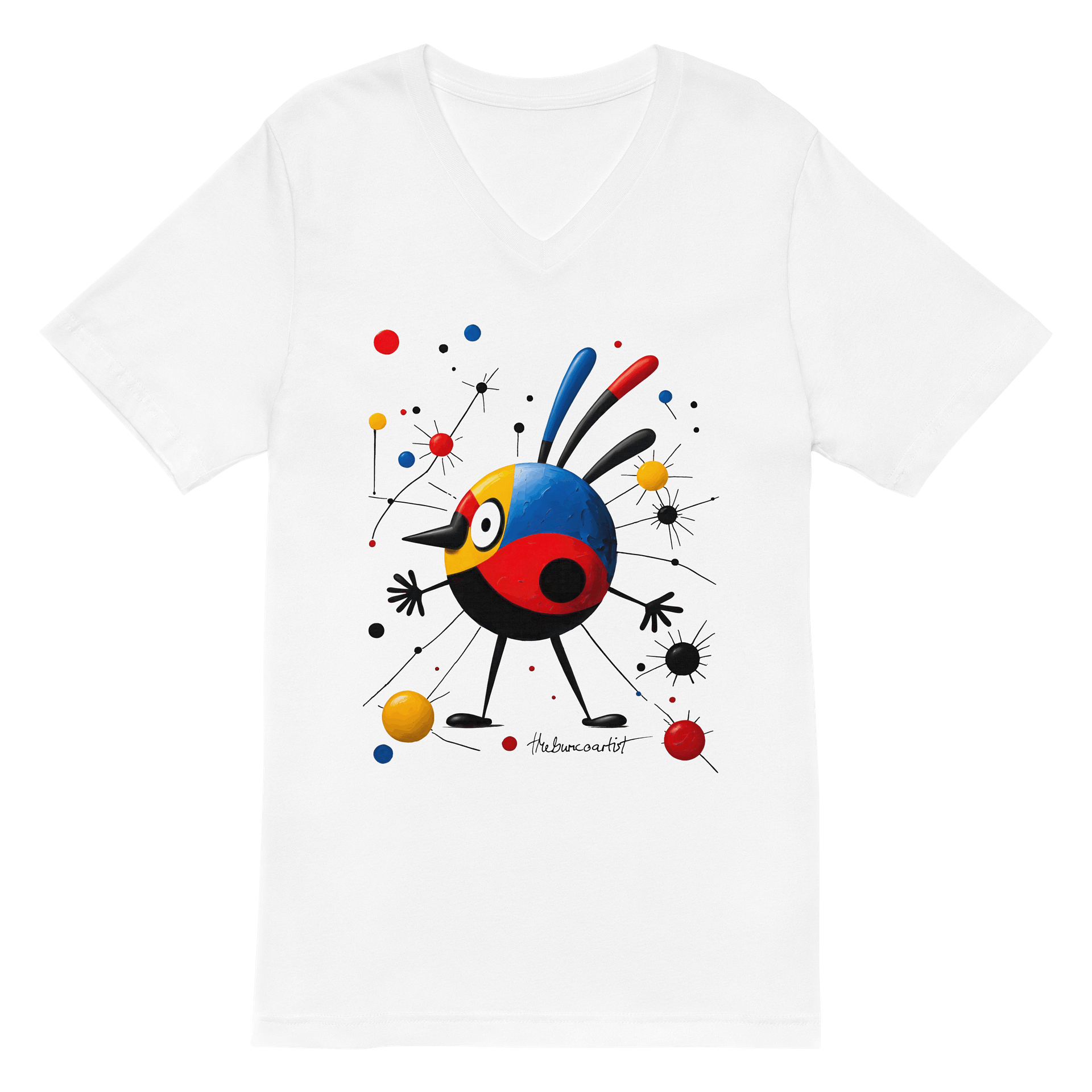 Bella+Canvas Short Sleeve V-Neck Jersey T-Shirt product image (2)