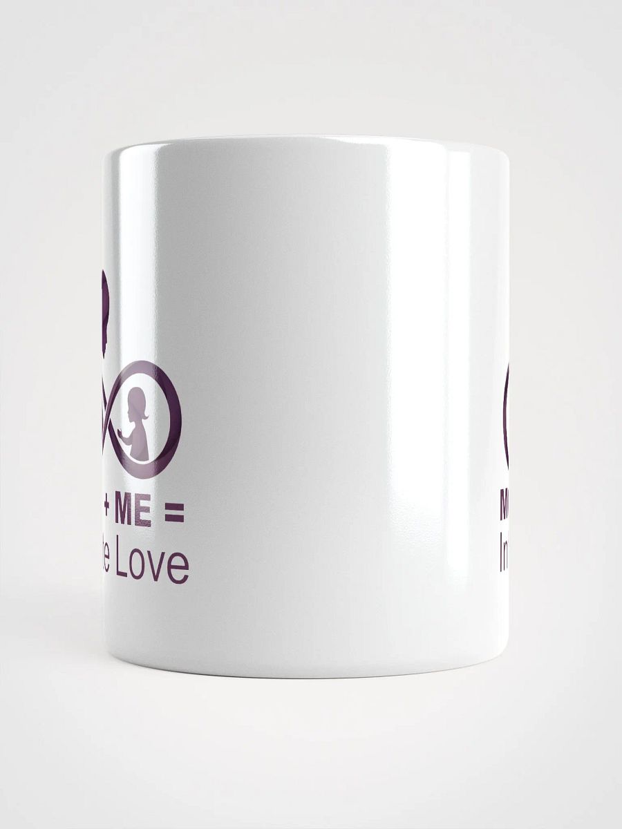 Mom + Me = Infinite Love | Mother's Day Glossy Mug product image (15)