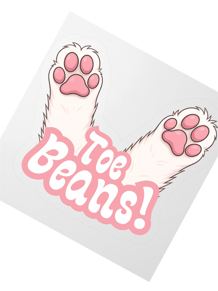 Small Toe Beans Sticker product image (2)