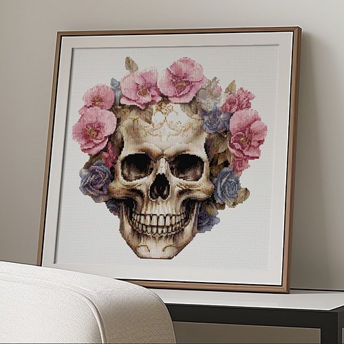 💀Bloom and Bones Cross Stitch Pattern
Perfect for any Scenic lover!​​​​​​​​​​
✨Easy-to-follow design, instant PDF
📏191 x 188 ...