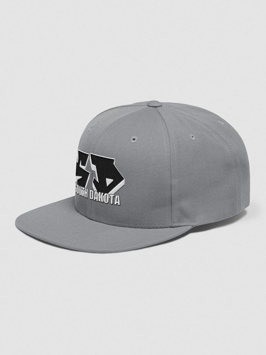 SOUTH DAKOTA, SD, Graffiti, Yupoong Wool Blend Snapback Hat product image (3)