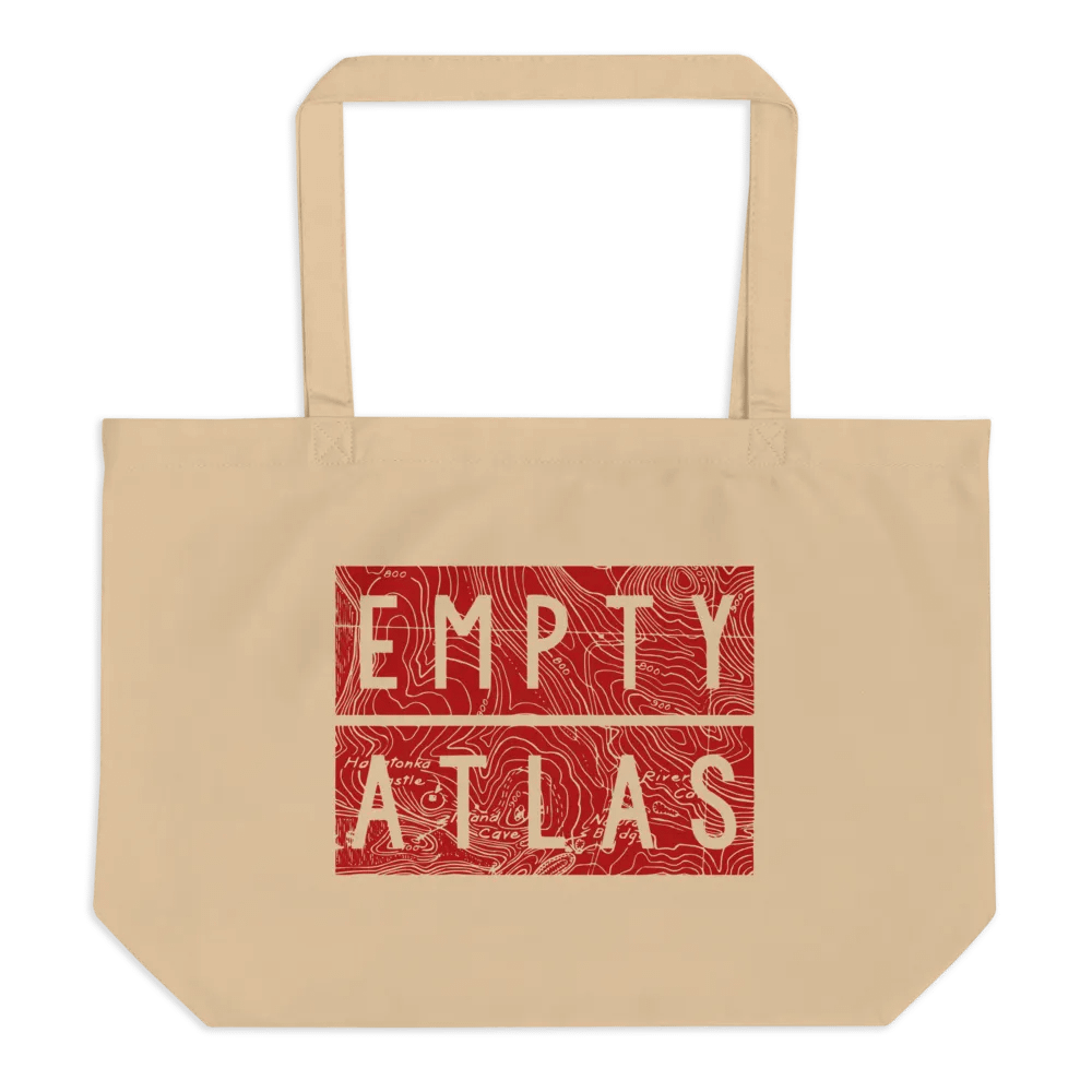 Topographic Map Tote product image (1)