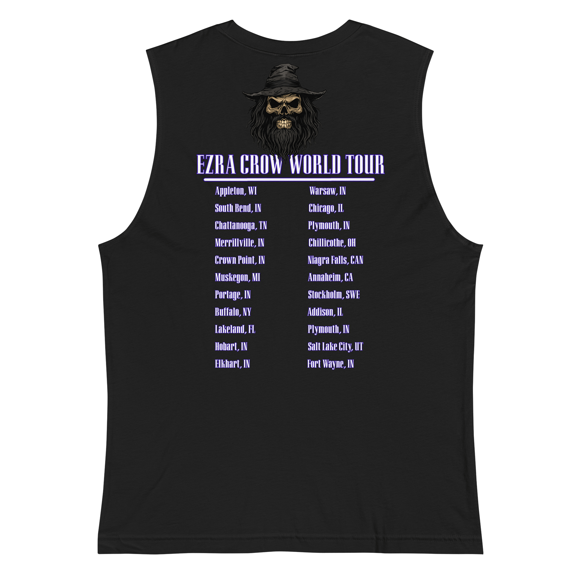 Ezra Crow 2025 World Tour Sleeveless Tee product image (7)