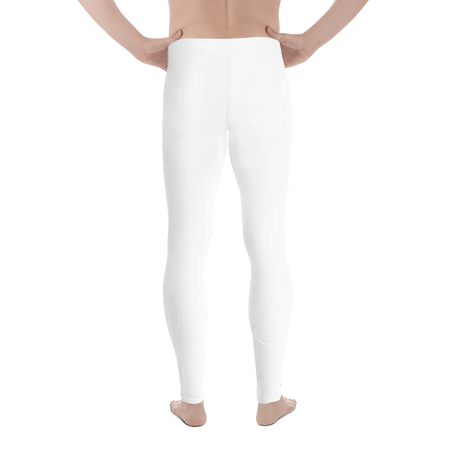 Men's Performance Slim Fit White Leggings - TDS Music Exclusive product image (6)