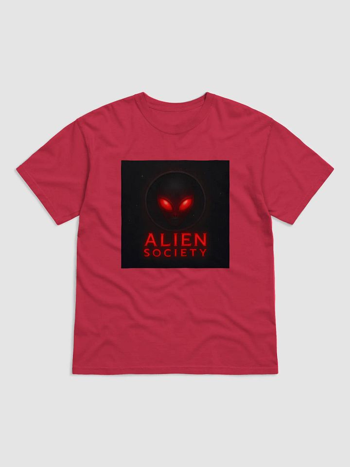 Glowing red eyes Alien Society T-Shirt product image (1)