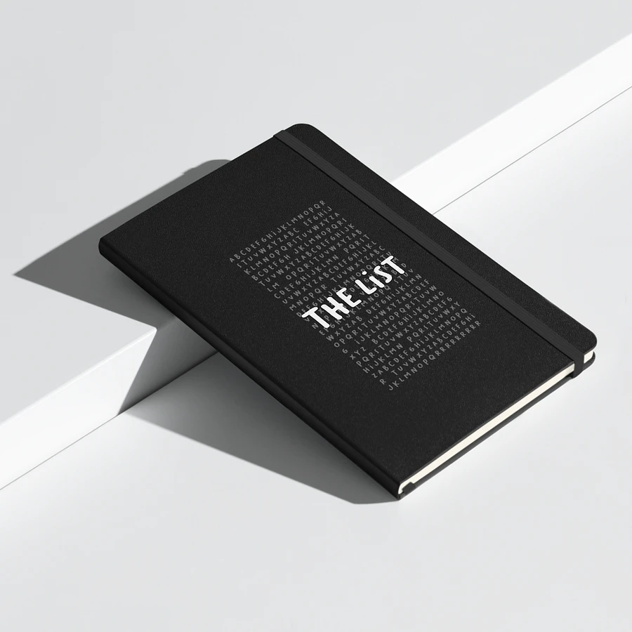 The List Hardcover Bound Notebook product image (9)