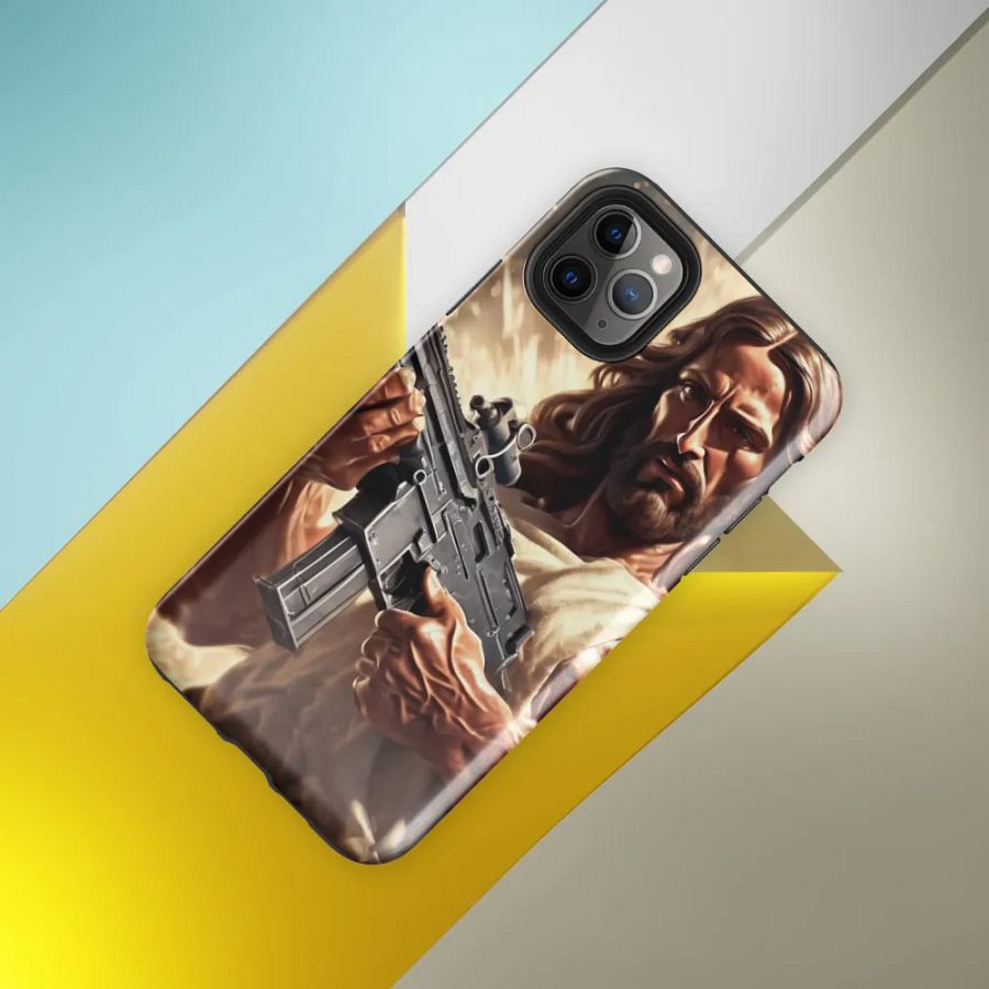 American Jesus iPhone case product image (8)