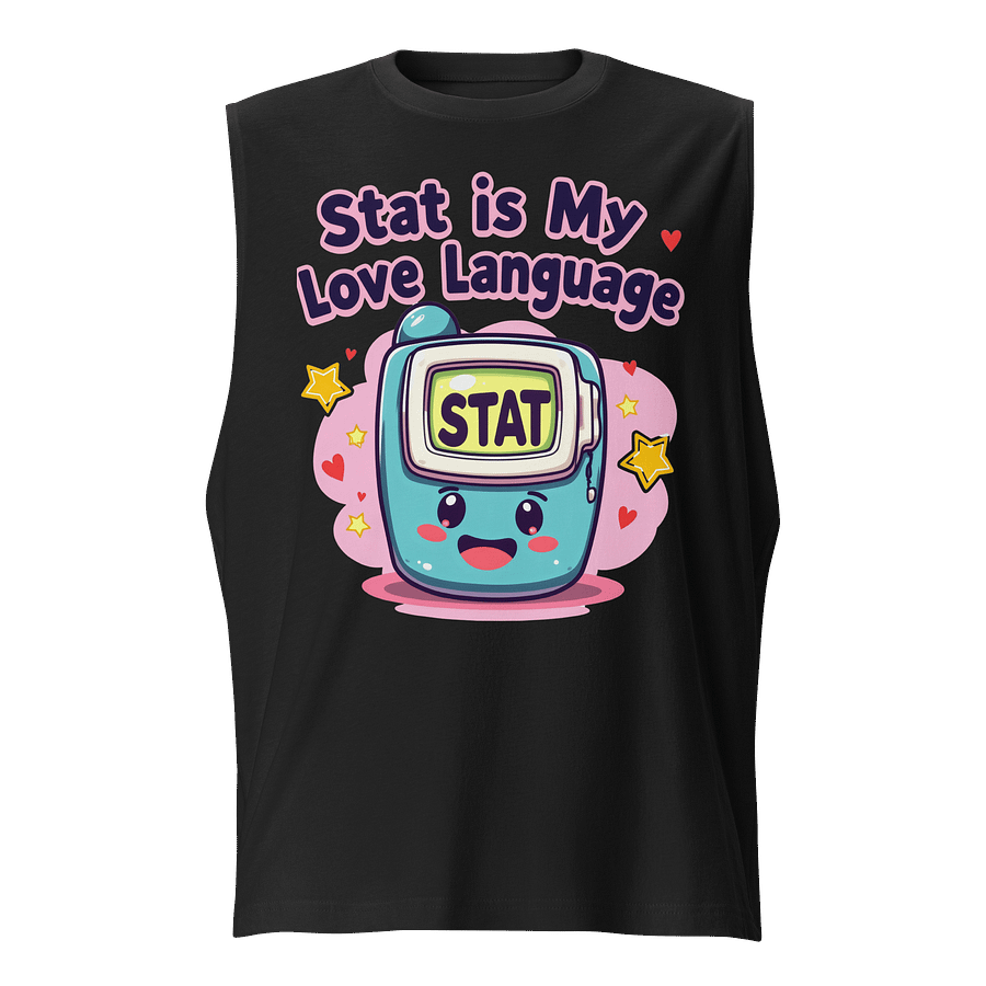 STAT Love Language Muscle Tank product image (1)